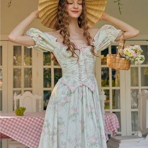 Fleur Poetry Corset Dress